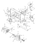 Page B Diagram and Parts List for 31AH763G401 2001 Yard Man Snow Blower